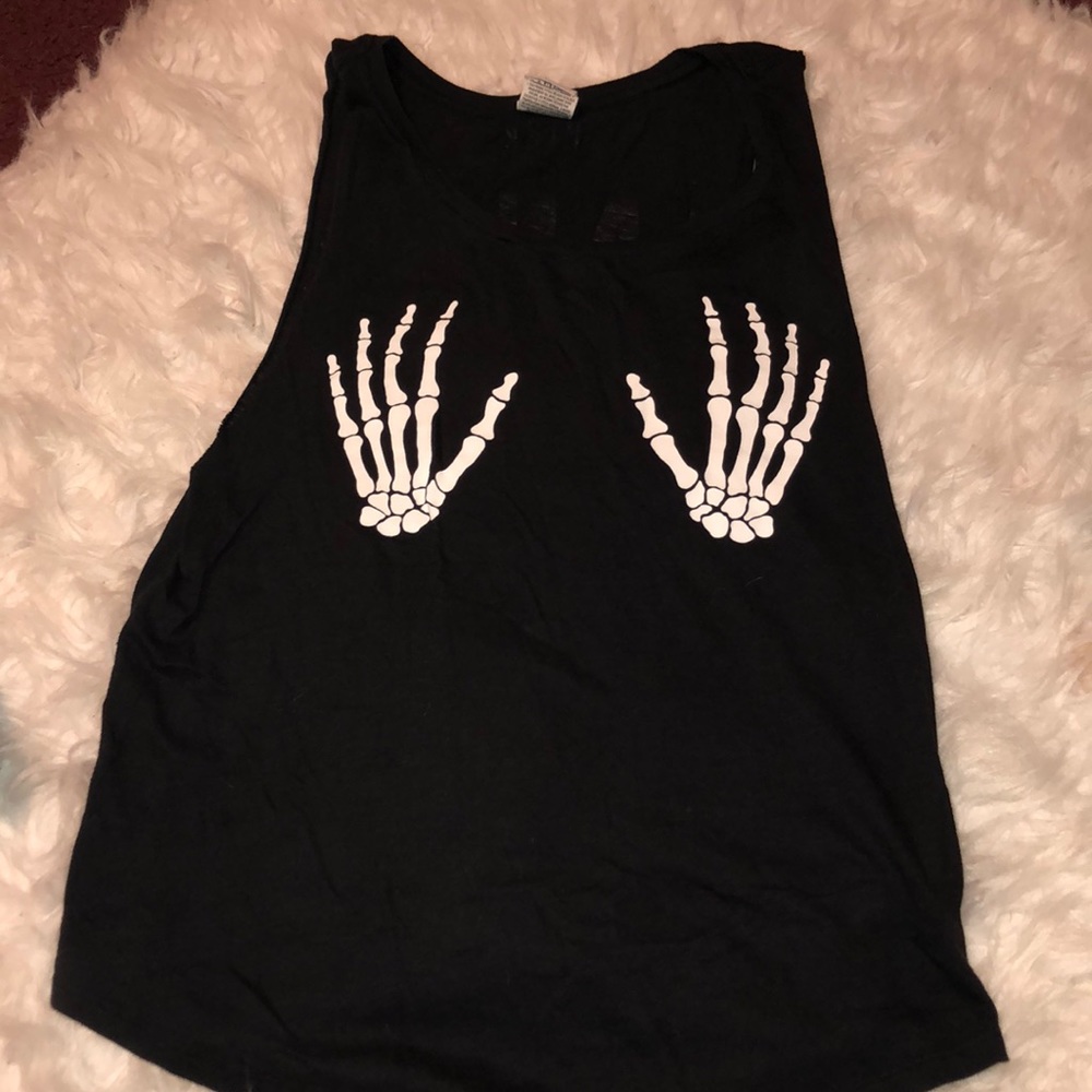 PINK Halloween tank top